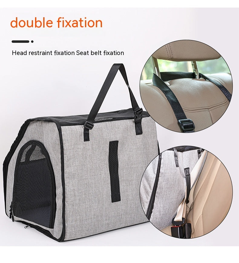 Pet Car Supplies Dog Dog Cage Nest Go Out Portable - X2-Shopping