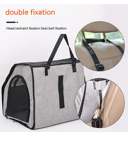 Pet Car Supplies Dog Dog Cage Nest Go Out Portable - X2-Shopping