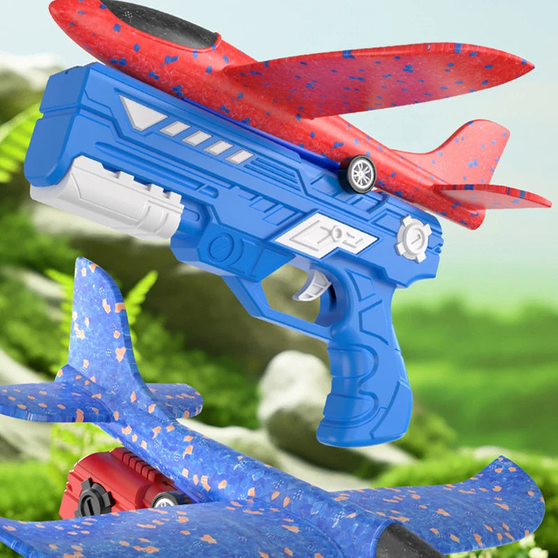 Kinder Schaum Auswurf Flugzeug Spielzeug Eltern-Kind Interaktion Outdoor Schaum Flugzeug Park