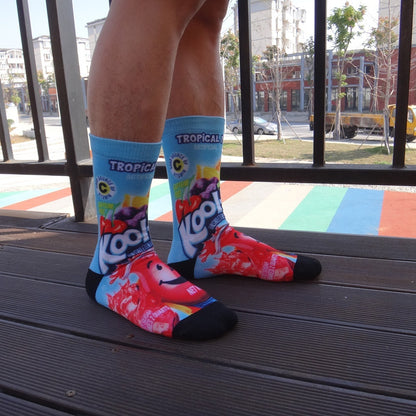 Cartoon Pet Head Face Socks - X2-Shopping