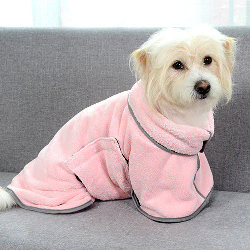 Quick-drying Pet Absorbent Towel Dog Bathrobe Pet Dog Bath Towel For Dogs Cats Microfiber Absorbent Pet Drying Towel Pet Supplies Pet Products - X2-Shopping