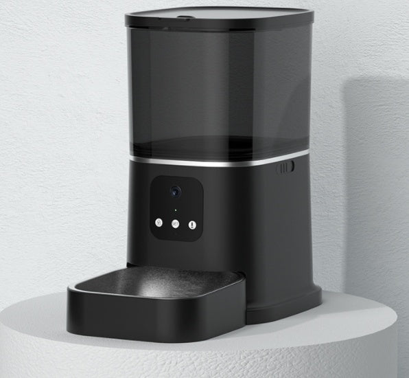 Pet Automatic Feeder Large Capacity Smart Voice Recorder APP Control Timer Feeding Cat Dog Food Dispenser With WiFi Pet Bowl - X2-Shopping