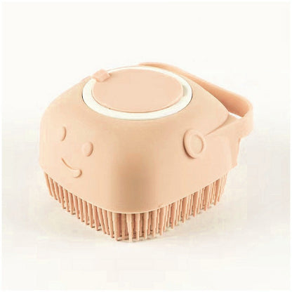 Silicone Dog Bath Massage Gloves Brush Pet Cat Bathroom Cleaning Tool Comb Brush For Dog Can Pour Shampoo Dog Grooming Supplies - X2-Shopping