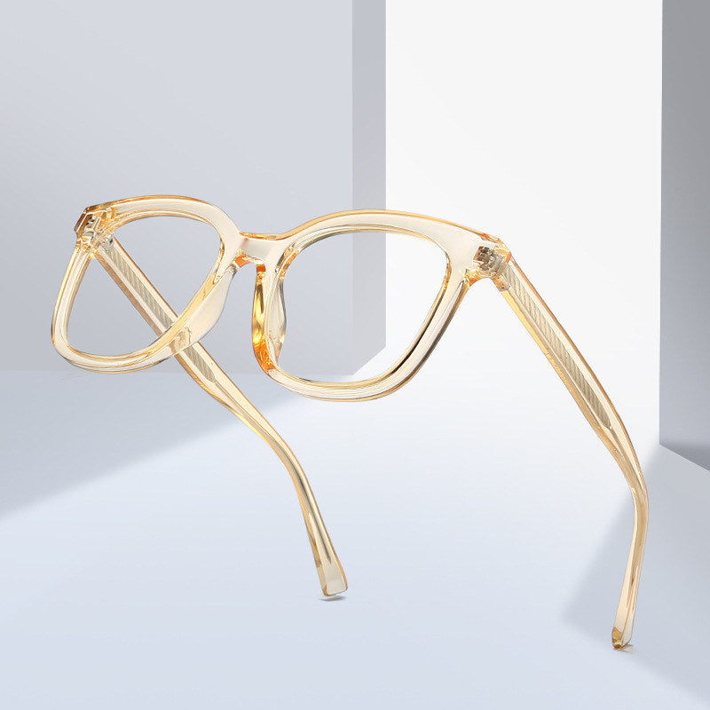 Anti-Blaulicht-Brillenrahmen Mode Europäische und amerikanische Fashion Runway Dekorative Brille