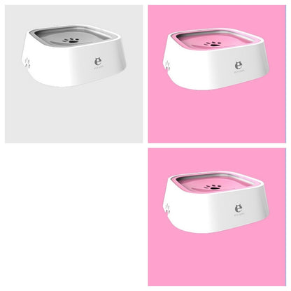 1.5L Cat Dog Water Bowl Carried Floating Bowl Anti-Overflow Slow Water Feeder Dispenser Pet Fountain ABS&PP Dog Supplies - X2-Shopping