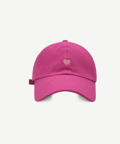 Preppy Style Love Embroidery Ponytail Half Topless Hat - X2-Shopping