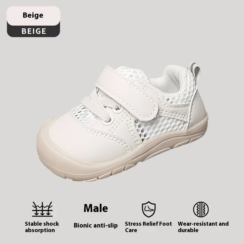 Baby Mädchen Weiche Sohle Kleinkind Atmungsaktive Mesh Schuhe