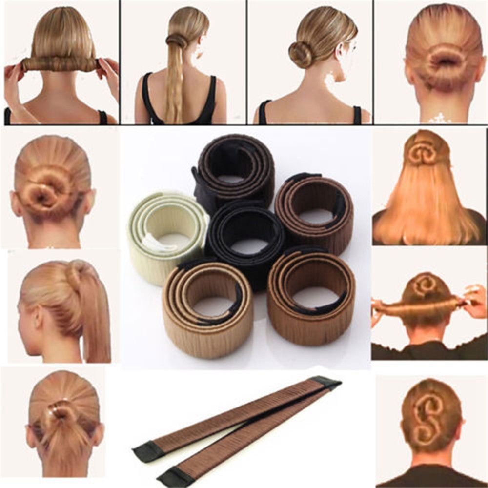 Magic French Twist Magic Hair Bun Maker Haargummi elastisch