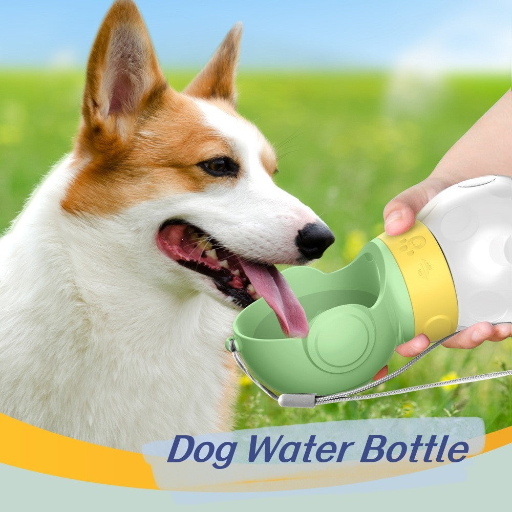Dog Water Bottle Portable Travel Pet Drinker Leak Proof Dog Bowl Food Cat Fountain Outdoor Walking Drinking Bottle Dogs Feeder - X2-Shopping