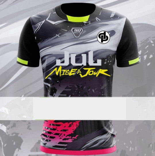Men's Sports Mesh Breathable And Loose Short Sleeve T-shirt Printing