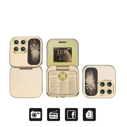 Klapp-Bildschirm Dual-Karte Dual-Standby 2G Handy
