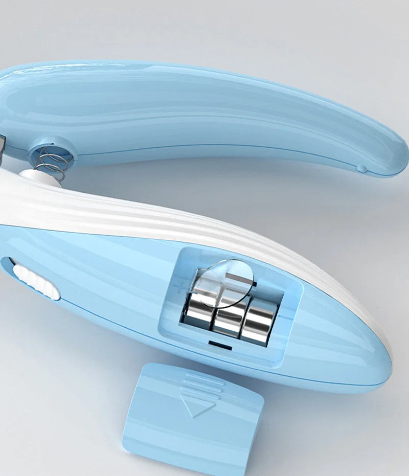 Pet Nail Clippers Dog Nail Clippers Cat Nail Clippers LED Electric Nail Grinder Pet Supplies LED Light Pet Nail Clippers - X2-Shopping
