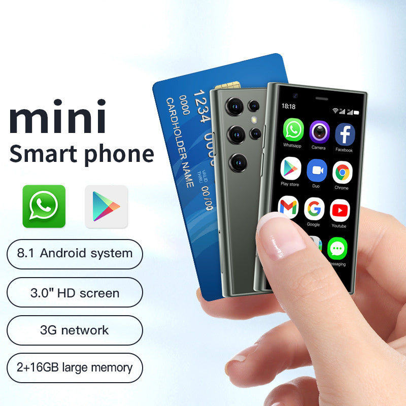 S23PRO &amp; XS15 Mini Smart Kleine Handy 30 Bildschirm 2G 16G Android 3G Netzwerk WIFI