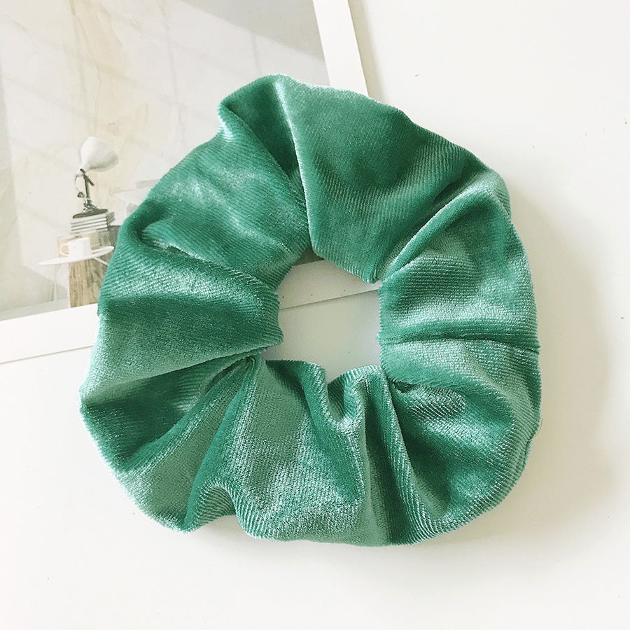 Flanell-Haargummi, Haarseil, Amazon-Samt, modischer Pferdeschwanz, Haar-Accessoires