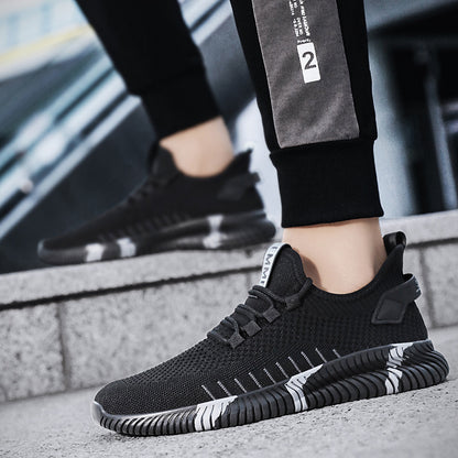 Mesh Sneakers Herren Atmungsaktive Leichte Laufschuhe