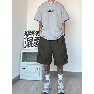 Loose Straight Casual Pants American Style