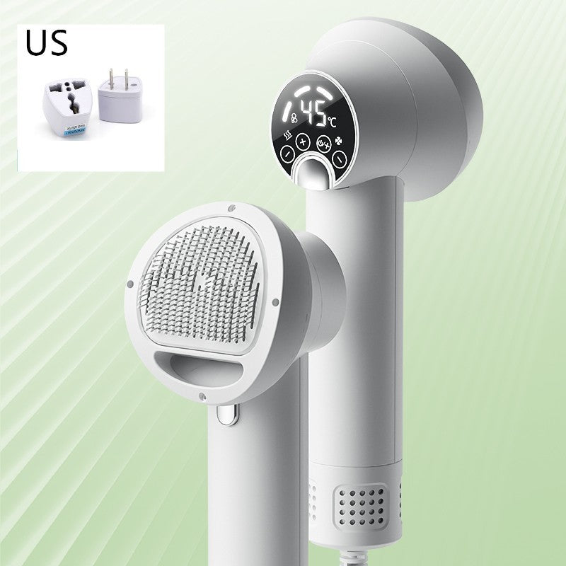 Smart Pet Hair Dryer Dog Golden Retriever Cat Grooming Hairdressing Blow & Comb Silent No Harm Pet Cleaning Supplies Pet Products - X2-Shopping