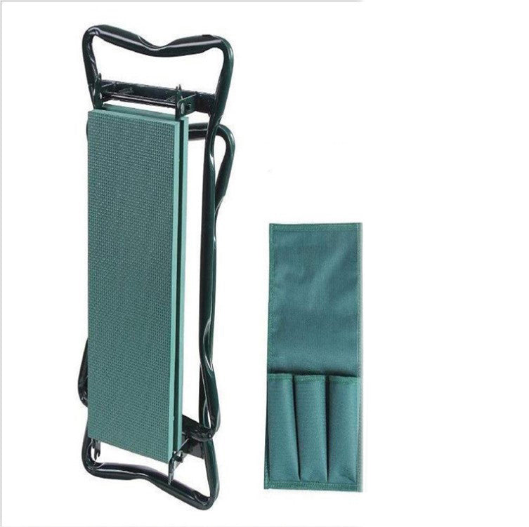 Faltbarer Gartenstuhl mit Werkzeugtasche für den Außenbereich 