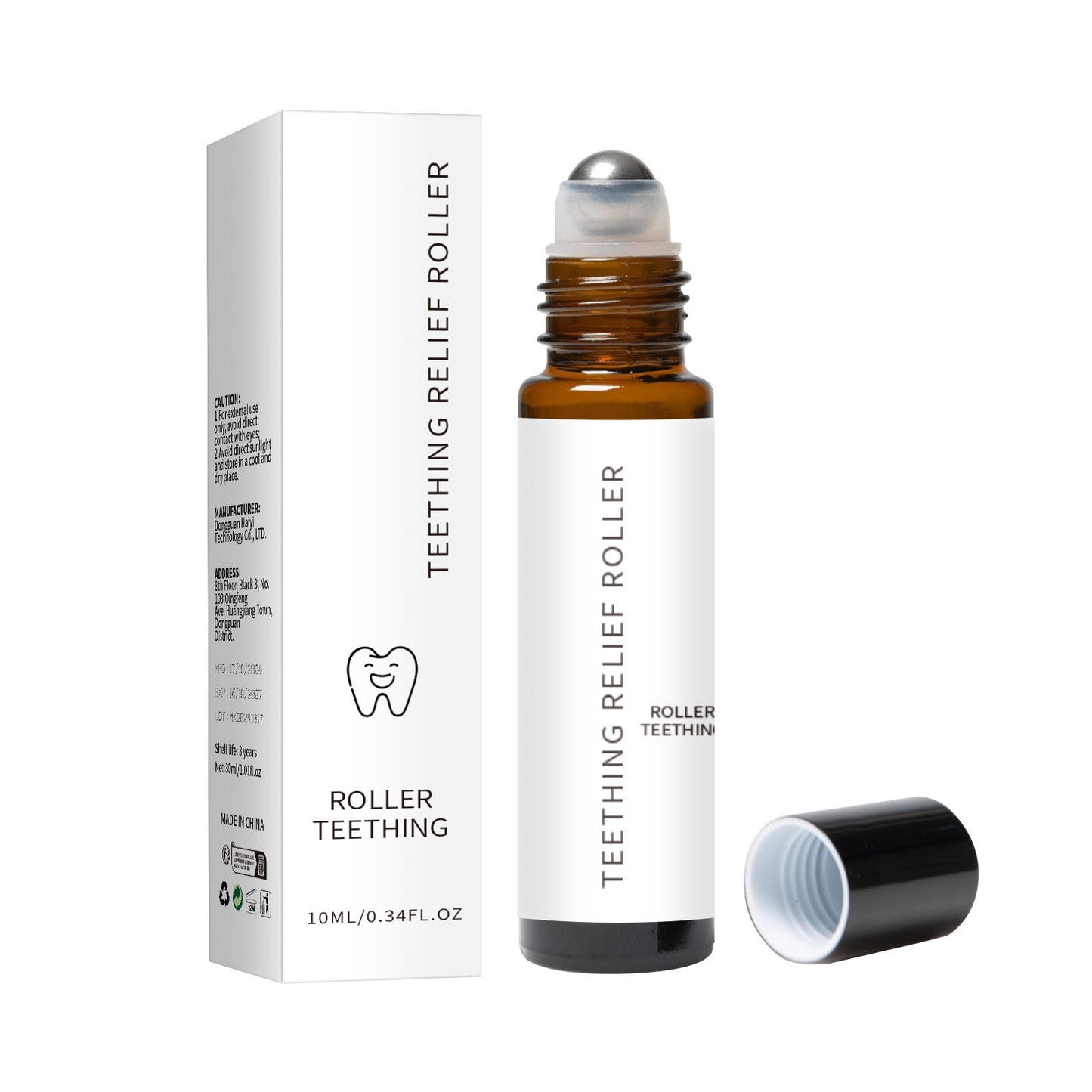 Baby Lindert Zahnungsschmerzen BabyTeethingOil Roller10ml