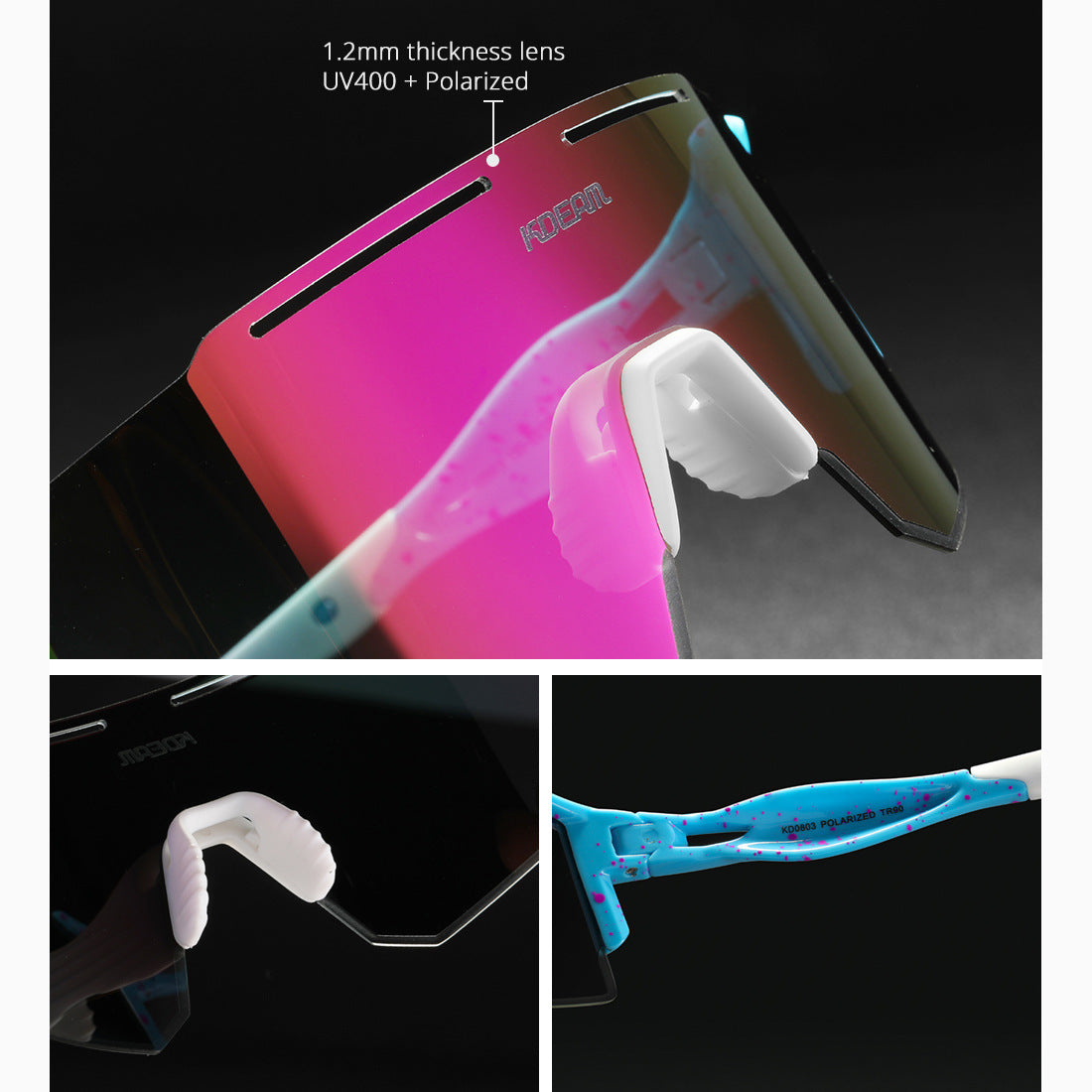 Outdoor Polarized Cycling Sunglasses Windproof Sunglasses