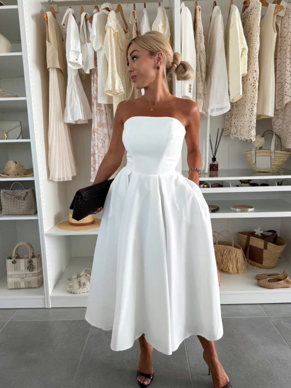 Women's Elegant Retro Dopamine Dress