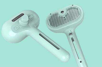 Pet Comb Self Cleaning Pets Hair Remover Brush For Dogs Grooming Tools Dematting Comb Built-in Mist Humidifier Pet Products - X2-Shopping