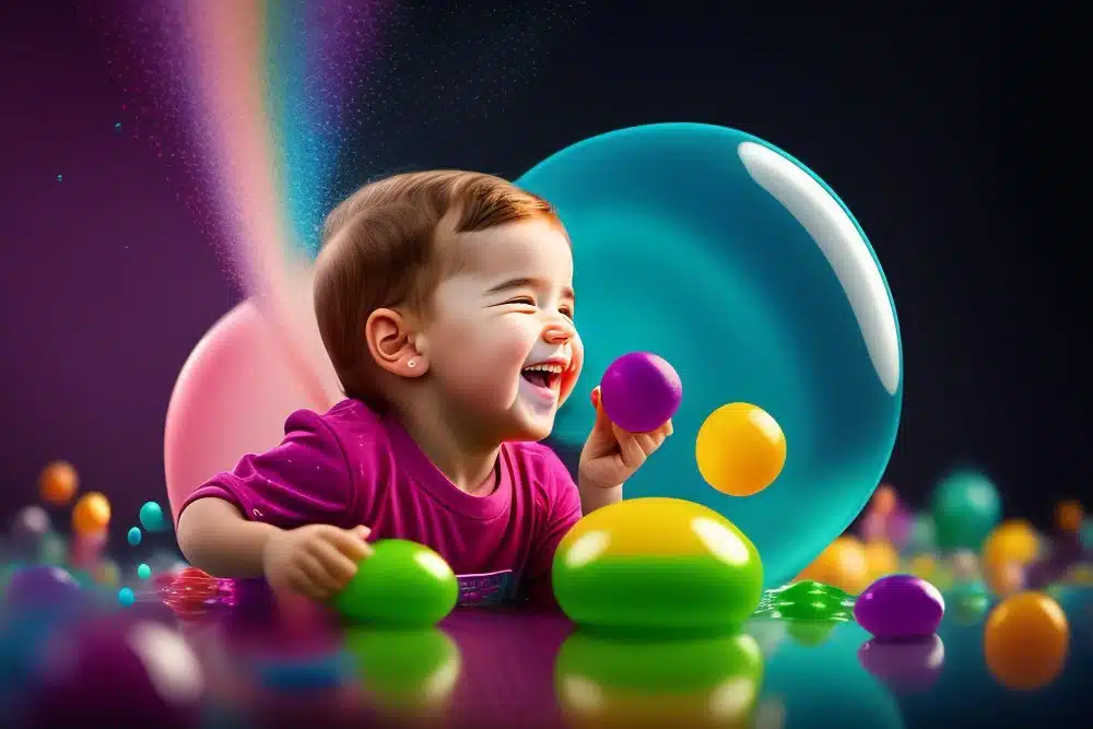 ألعاب وأطفال ورضع