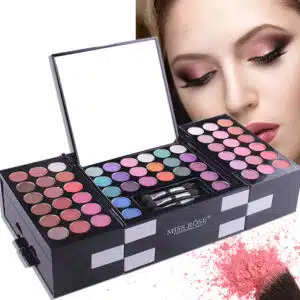 مجموعة مكياج MISS ROSE 144 لونًا، 3 ألوان، 3 ألوان، ظلال عيون، أحمر خدود، حواجب، مكياج، مجموعة مكياج خاصة بالجملة
MISS ROSE 144 color 3 color 3 Color Eyeshadow blush eyebrow makeup makeup makeup kit special wholesale